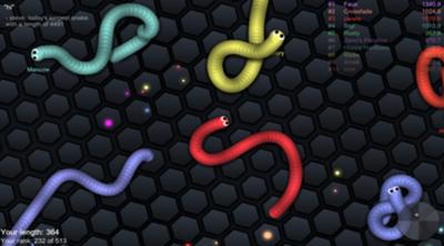 Screenshot of Slither.io - Angry Snakes