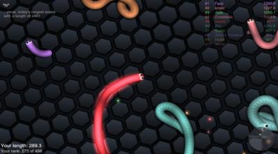 Screenshot of Slither.io - Angry Snakes