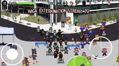 Screenshot of Smash MAGA! Trump Zombie Apocalypse