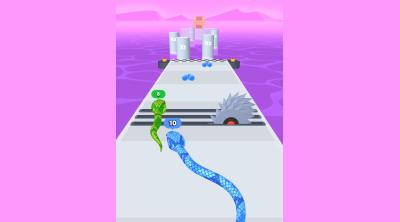 Screenshot of Snake Run Race3D Running Game