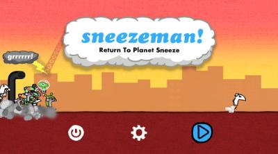 Screenshot of Sneezeman: Return To Planet Sneeze