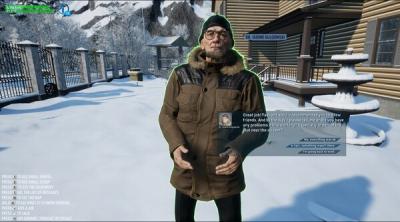 Capture d'écran de Snow Plowing Simulator - First Snow