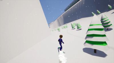 Screenshot of Snowboard League