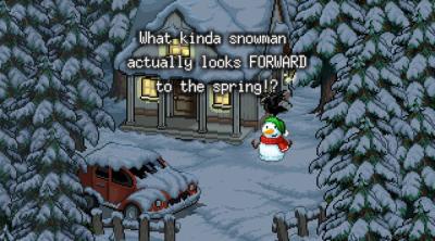 Screenshot of Snowman Story