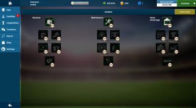 Screenshot of Soccer Manager 2018