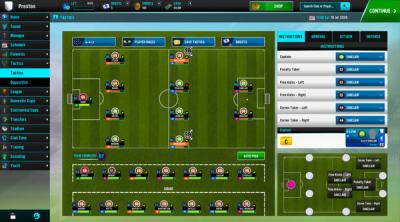 Capture d'écran de Soccer Manager 2021