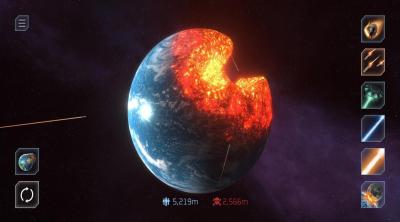 Screenshot of Solar Smash