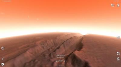 Screenshot of Solar System Simulator