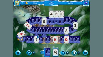 Screenshot of Solitaire Jack Frost: Winter Adventures 3