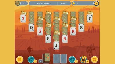 Capture d'écran de Solitaire Match 2 Cards. Thanksgiving Day