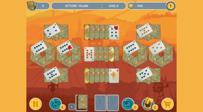 Capture d'écran de Solitaire Match 2 Cards. Thanksgiving Day
