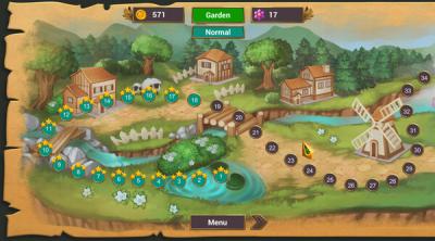 Screenshot of Solitaire Quest: Garden Story