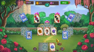 Screenshot of Solitaire Quest: Garden Story