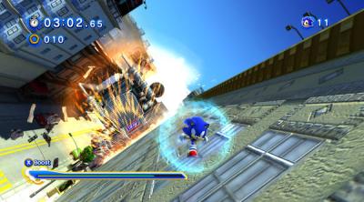Capture d'écran de Sonic Generations Collection