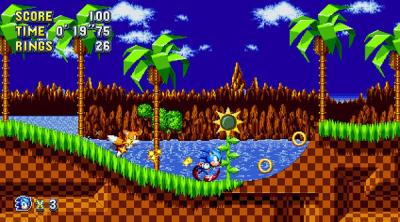 Capture d'écran de Sonic Mania