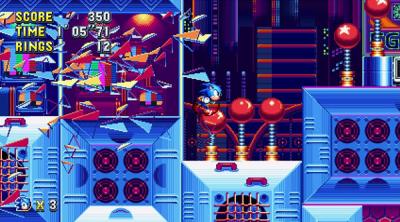 Capture d'écran de Sonic Mania