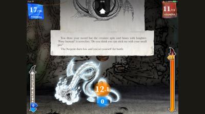 Screenshot of Sorcery! 3