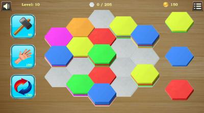Screenshot of Sort Hexa Tiles