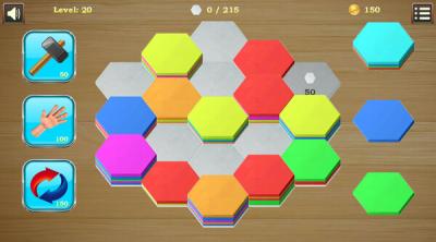 Screenshot of Sort Hexa Tiles