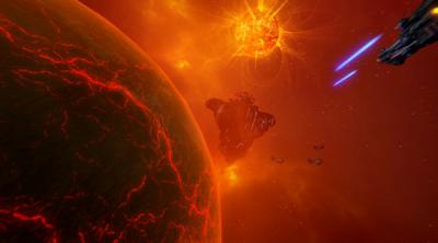 Screenshot of Space Battle VR