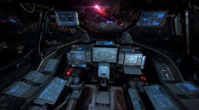 Screenshot of Space Battle VR