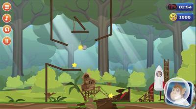 Screenshot of Space Chimp
