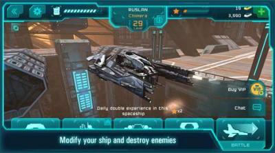 Screenshot of Space Jet: War Galaxy Machines