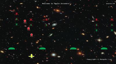 Screenshot of space spider