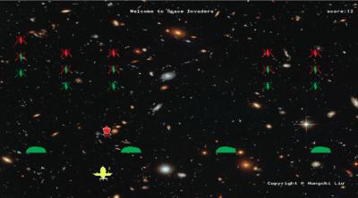 Screenshot of space spider