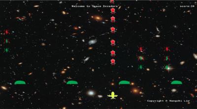 Screenshot of space spider