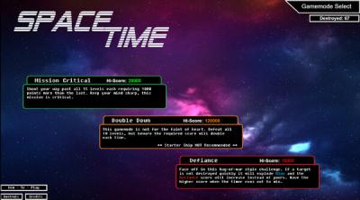 Screenshot of Space Time