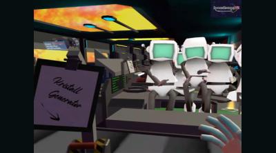 Screenshot of SpaceEscapeVR