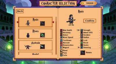 Screenshot of Spellbound Survivors