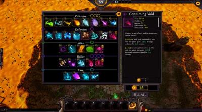 Screenshot of Spellsworn