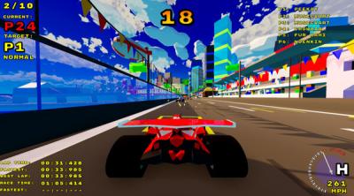 Capture d'écran de SPGP Super Polygon Grand Prix