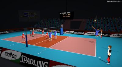 Screenshot of Spikair Volleyball