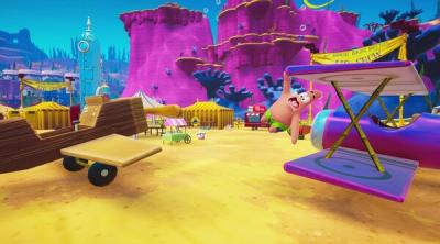 Capture d'écran de SpongeBob SquarePantsa: The Patrick Star Game