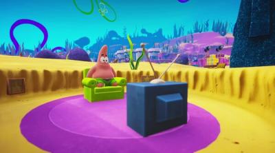 Capture d'écran de SpongeBob SquarePantsa: The Patrick Star Game