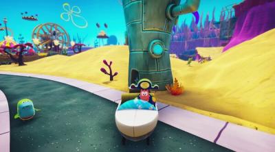 Capture d'écran de SpongeBob SquarePantsa: The Patrick Star Game