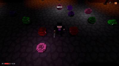 Screenshot of Spooky Halloween in the Voxel World