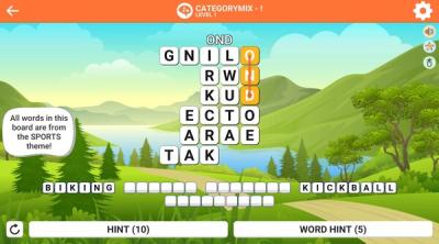 Screenshot of Square Word: Back to Work