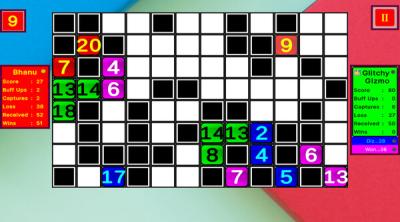 Screenshot of Squares Proximity