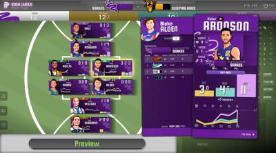 Screenshot of Squiggle Football