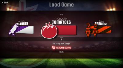 Screenshot of Squiggle Football