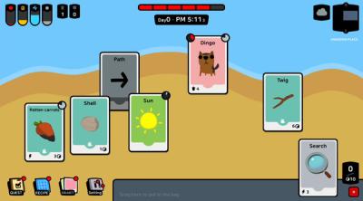 Screenshot of Stack Island - Survival card game