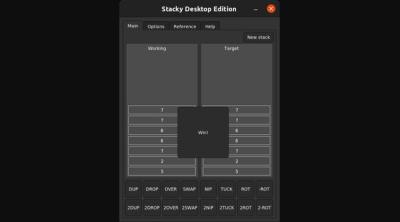 Screenshot of Stacky Desktop Edition