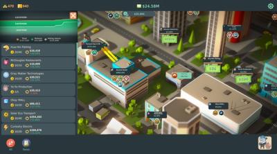 Screenshot of Stakeholder Game