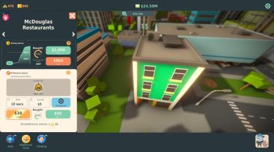 Screenshot of Stakeholder Game