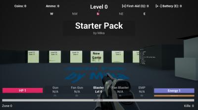 Screenshot of starter-pack