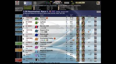 Screenshot of Starters Orders Touch Horse Racing